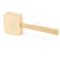 Produktbild: Holzhammer Hartholz ECKIG Schreiner Holz Klüpfel Tischler Hammer 500 g