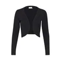 Produktbild: KAFFE Bolero Astrid Damen Bolero Astrid Elegant Jäckchen Langarm Cardigan Bolerojacke XS, Black deep