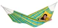Produktbild: Amazonas Hängematte XL Hängematte Barbados - Klassische Hängematte für 2 Personen, Handgefertigt in Brasilien, recycelte Baumwolle