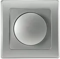 Produktbild: DELPHI Dimmer für LED Lampen 250V/ 3-60W inkl. Rahmen UP silber