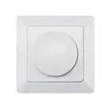 Produktbild: Led Dreh-Dimmer DELPHI/MILOS 230 V 3-35W 2-Draht Technik Unterputz UP für Lampen