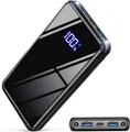 Produktbild: Power Bank,20000mAh Powerbank Schnellladefunktion 22,5W USB-C PD3.0 & QC4.0 Trag