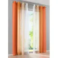 Produktbild: Gardinenbox Gardine (2 St), Ösen, transparent, Voile, Farbverlauf Vertikal »Modena« Voile Raffhalter 10000183 140 cm x 245 cm