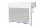 Produktbild: Schellenberg 39047 Aufsatzrollladen-Set für Fenster, Rollladensystem Mini, PVC, 90 x 50 cm, weiß/grau, kürzbar in Höhe, Breite, inkl. EPS-Dämmung und Zubehör für die Selbstmontage