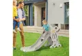 Produktbild: AIYAPLAY Rutscher Gartenrutsche für Kinder 1,5 bis 3 Jahre, (Kleinkinderrutsche, 1-tlg., Kinderrutsche), Grau 157 x 46,5 x 80 cm