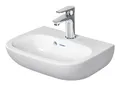 Produktbild: Duravit D-Code Handwaschbecken 1 Hahnloch mit Überlauf 450 x 340 mm - Weiß...