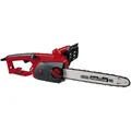 Produktbild: Elektro Kettensäge Ge-ec2240 (2200 Watt, 375 Mm Schnittlänge, Oregon Kette Und Qualitätsschwert, Softstart, Rückschlagschutz Und Kettenfangbolzen) - Einhell