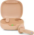 Produktbild: JBL Wave Flex, kabelloser In-Ear-Kopfhörer mit IP54- und IPX2-Wasserdichtigkeit, TalkThru- und AmbientAware-Technologie und 32 Stunden Akkulaufzeit de, in beige