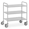 Produktbild: FETRA - Bürowagen 4882 Tischwagen Aktenwagen Ladefläche 800 x 500 mm    - grau -