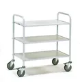 Produktbild: Bürowagen Aktenwagen Tischwagen Ladefläche 800x500mm Tragkraft 150kg Fetra 4882