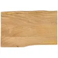Produktbild: Tischplatte Mit Baumkante 60x40x2,5 Cm Massivholz Mango Vidaxl