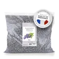 Produktbild: naturetrend Lavendelblüten getrocknet 500g- Französischer Lavendel aus der Provence I Neuste Ernte I Duftintensiv & bläulich für Duftkissen, Potpourri Duft Lavendelsäckchen Seifen Duftsäckchen
