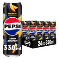 Produktbild: Pepsi Zero Mango 24 x 330ml – Zuckerfreie Mango-Cola, exotisch und fruchtig