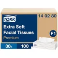 Produktbild: SCA Tork 140280 extra weiche Kosmetiktücher, Weiß (3000-er Pack)