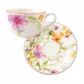 Produktbild: Villeroy & Boch Mariefleur Basic Kaffeeset Kaffeetasse 390ml Untertasse 190mm
