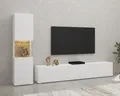 Produktbild: INOSIGN Wohnwand Ava, Wohnzimmer-Set hängend/stehend montierbar, Vitrine, Lowboard, 2-tlg.