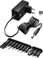 Produktbild: Goobay Universal-Netzteil: mit 11 Adaptern darunter 4 x USB und 7 x DC-Adapter, 3V-12V, 7,2W, 0,6 A