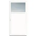 Produktbild: Premium Kunststoff-Nebeneingangstür SMK 510 Weiß 98 cm x 198 cm DIN L