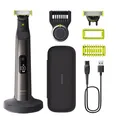Produktbild: Philips OneBlade Pro 360 QP6552/61 Face + Body Herrenrasierer 360-Grad-Klinge
