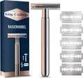 Produktbild: King C. Gillette Rasierhobel + 5 Ersatzklingen NEU