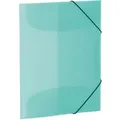 Produktbild: Herma Eckspanner 19580, A4, Kunststoff, türkis, 3 Einschlagklappen, 3 Stück