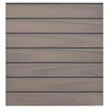 Produktbild: GrojaSolid Grande Premium BPC Steckzaun-Set 180x180cm BiColor co-extrudiert- Leiste DB703