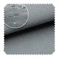 Produktbild: novely® TRITON - Microfaser Velours in Wildleder-Optik - Wasserabweisender Möbelstoff - Pflegeleichte Meterware 1lfm Farbe: 14 Mittel Grau