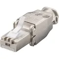 Produktbild: Netzwerk-Stecker Cat6a RJ45 8P8C geschirmt werkzeugfreie Montage