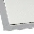 Produktbild: 20x50cm Hitzeschutz Matte selbstklebend Aluminium Fiberglas 5mm bis ca. 1000 °C