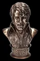 Produktbild: Elvis Presley Büste groß | Dekofigur Dekoration bronziert 33cm