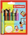 Produktbild: STABILO Multitalentstift woody 3 in 1 duo, 5er Karton-Etui