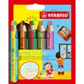 Produktbild: Duo Buntstift, Wasserfarbe & Wachsmalkreide - STABILO woody 3 in 1 duo -