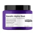 Produktbild: L'Oréal Professionnel Keratin Alpha Sleek Haarmaske 250ml Anti-Frizz Glättung