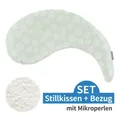 Produktbild: Theraline Stillkissen Das Yinnie - Pusteblume - Zartgrün, inkl. Bezug aus Baumwolle 135 cm, Füllung: Mikroperlen