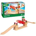 Produktbild: BRIO Spielzeugeisenbahn-Zubehör World 33757, Hebebrücke, Holz/Kunststoff 3-teilig