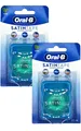 Produktbild: 2 x Oral-B Satin Tape Zahnseide a 25m - gegen Zahnstein und Parodontose