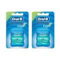 Produktbild: Oral-B Satin Tape Zahnseide 2x a 25m Zahnband mit Minzgeschmack