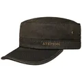 Produktbild: Stetson Datto Army Cap Winter Military Cap Cotton UV Protection 40+ Water-Repellent Lined Men Autumn Winter braun XXL (62-63 cm)