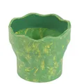 Produktbild: FABER-CASTELL Wasserbecher CLIC & GO, grün marmoriert