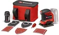 Produktbild: Einhell Akku-Faustschleifer TE-OS 18/113 3X Li - Solo inkl. Zubehör / Tasche PXC