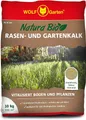 Produktbild: WOLF Rasendünger Saatgut Natura Bio-Rasen Gartenkalk 200 m² weiss 40 x 30 x 6 cm, 1-St.
