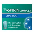 Produktbild: Aspirin Complex Granulat | gegen Erkältung und grippale Infekte | 3-fach Wirkung bei Schnupfen, Fieber und Schmerzen | Nr. 1 Erkältungsmarke | 20 Stück