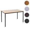 Produktbild: Mendler Schreibtisch Braila, Konferenztisch Bürotisch Seminartisch, 120x80cm MDF ~ Variantenangebot 50802