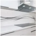Produktbild: Rodnik Küchenrückwand Eleganz, ABS-Kunststoff Platte Monolith in DELUXE Qualität mit Direktdruck grau|weiß 400 cm x 60 cm