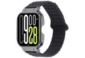 Produktbild: Wigento Smartwatch-Armband Für Xiaomi Redmi Watch 5 / Watch 4 Armband mit Metall Gehäuse Schwarz, Metallrahmen, Magnetverschluss, Silikonarmband