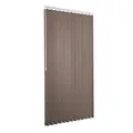 Produktbild: Lamellenvorhang Komplettset Ventanara Vertikaljalousie 89mm inkl. Montagematerial (Taupe (tageslicht), B100 x H180 cm)