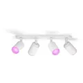 Produktbild: Philips Hue LED-Spot Fugato 4-flammig White & Color Ambiance Weiß 42 x 15,3 cm