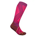 Produktbild: BAUERFEIND Women's Ski Performance Skisocken für Skifahren und Snowboarden, Funktionssocken mit Shin-& Calf Protection Technologie, Pink, M / 41-43