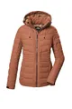 Produktbild: killtec Damen Steppjacke mit abzippbarer Kapuze/Funktionsjacke ist wasserabweisend KOW 10 WMN QLTD JCKT, dunkelapricot, 36, 41807-000