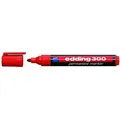 Produktbild: 10 edding 300 Permanentmarker rot 1,5 - 3,0 mm